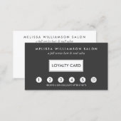 Simple Customer Loyalty Punch Card II (Front/Back)