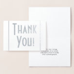 [ Thumbnail: Simple, Customizable & Custom "Thank You!" Card ]