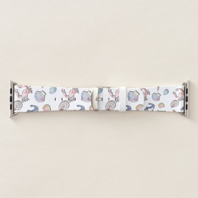 Simple Cute Beach Design  Apple Watch Band (Band)