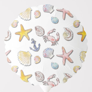 Simple Cute Beach Design Balloon