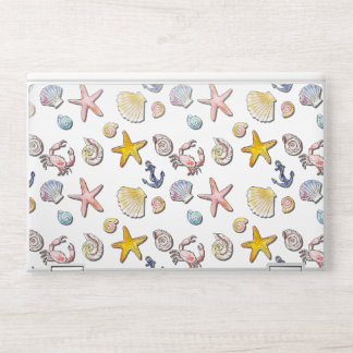 Simple Cute Beach Design  HP Laptop Skin