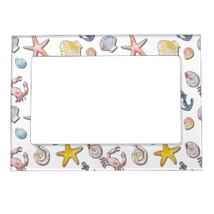 Simple Cute Beach Design  Magnetic Frame
