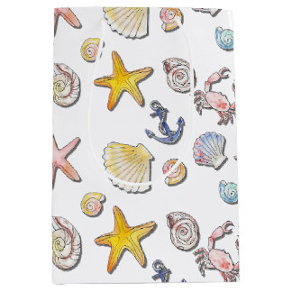 Simple Cute Beach Design  Medium Gift Bag