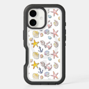 Simple Cute Beach Design  iPhone 16 Case