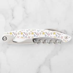 Simple Cute Beach Design  Waiter's Corkscrew