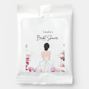 Simple cute bridal.shower hot chocolate drink mix