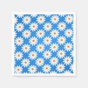 Simple Cute Daisy Floral Napkins