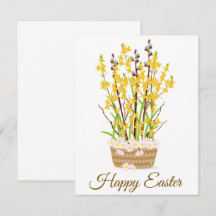 SIMPLE CUTE HAPPY EASTER CARDS