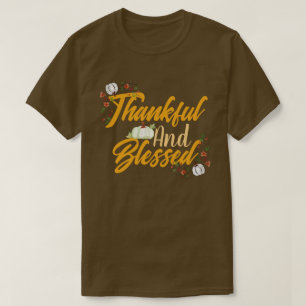  Simple Cute Happy Thanksgiving Pumpkin Fall T-Shirt