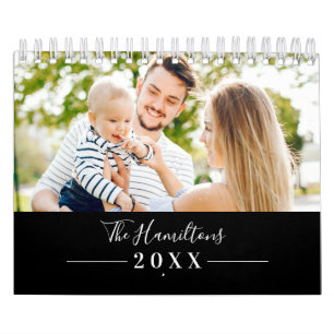 Simple Cute Photo Family 2022 Calendar