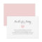 Simple Cute Pink Heart Girl Books for Baby Shower