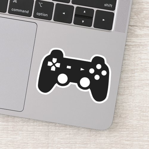 Simple Cute Video Game Controller Sticker