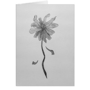 Simple Daisy Greeting Card