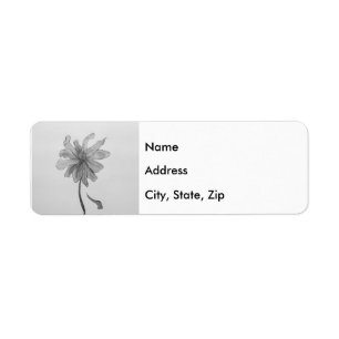 Simple Daisy Label