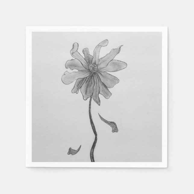 Simple Daisy Napkins (Front)