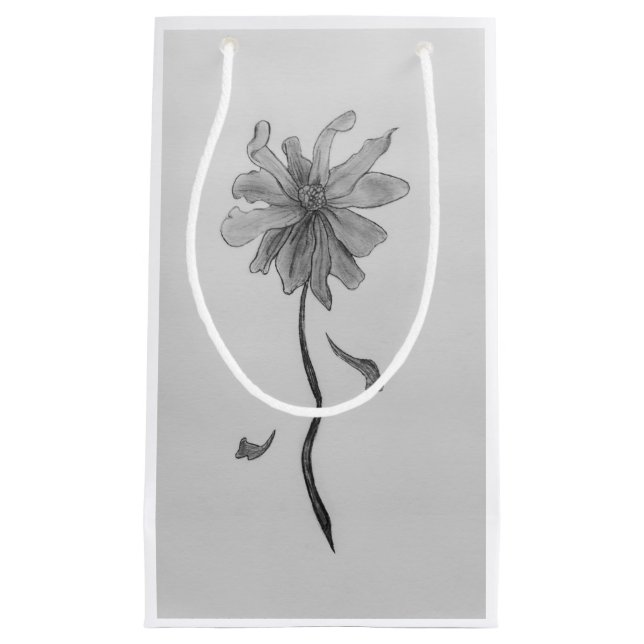 Simple Daisy Small Gift Bag (Front)