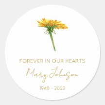 Simple Dandelion Memorial