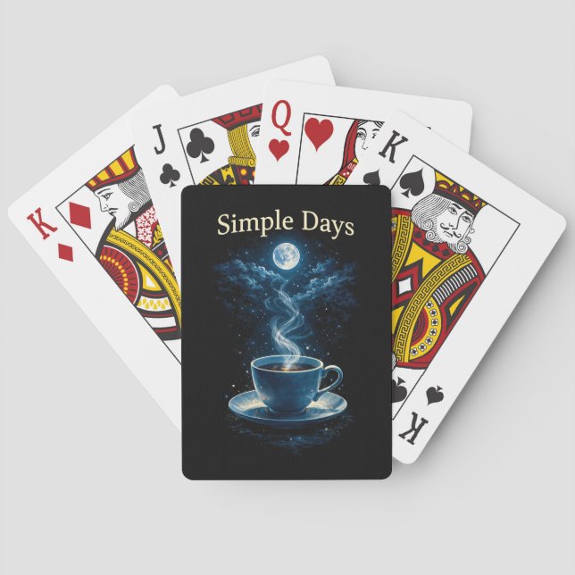 Simple Days Poker Cards (Back)