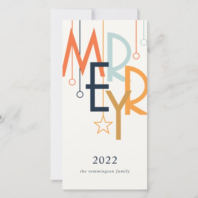 Simple Deco Vintage New Year Modern (Front)