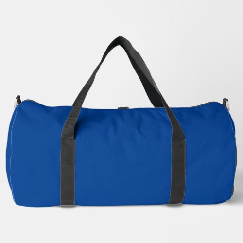 Simple Deep Blue Large Duffel Bag Printed DBags