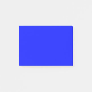 Simple Deep Blue Post-it Notes