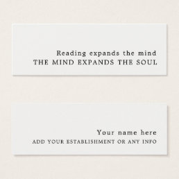 Simple Design Bookmark