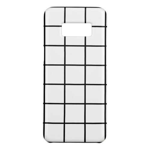 Simple design Plaid Square Pattern Samsung Galaxy Case_Mate Samsung Galaxy S8 Case