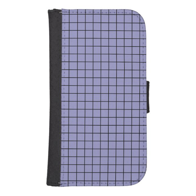 Simple design Plaid Square Pattern - Wallet Case (Front)