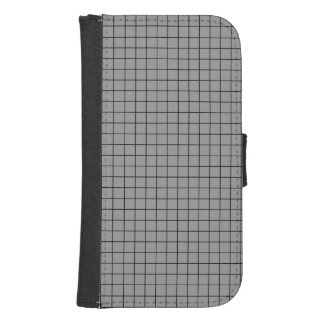 Simple design Plaid Square Pattern - Wallet Case