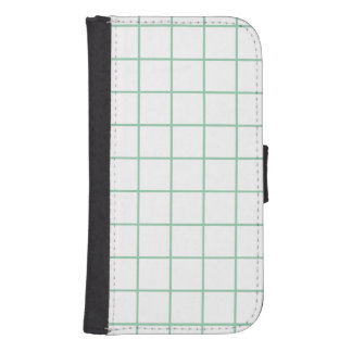 Simple design Plaid Square Pattern - Wallet Case
