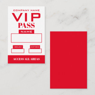 Simple Design, VIP Cards