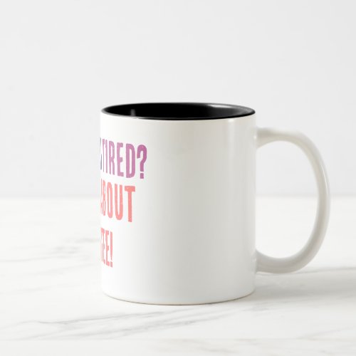 Simple Designed  Two-Tone Coffee Mug