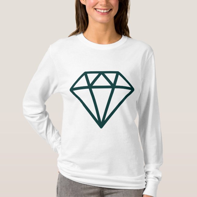 Simple Diamond T-Shirt (Front)