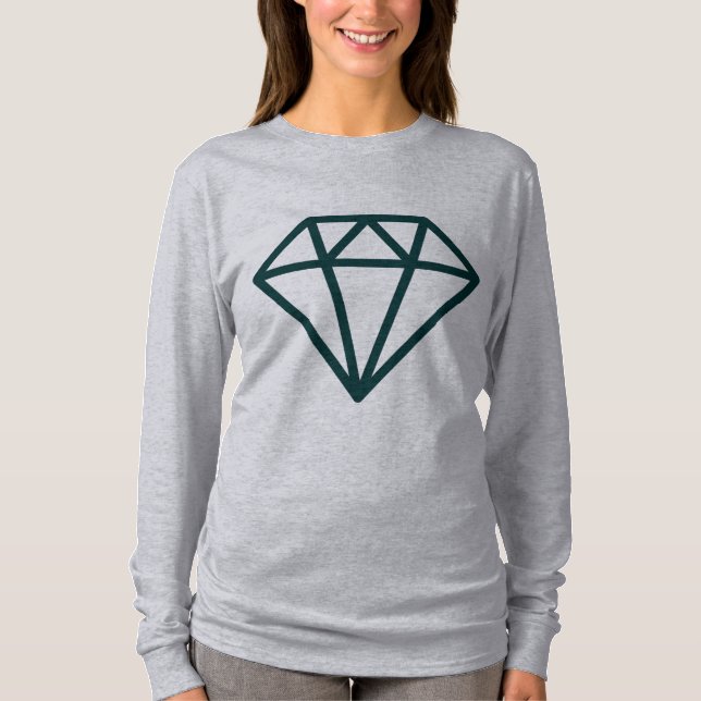 Simple Diamond T-Shirt (Front)