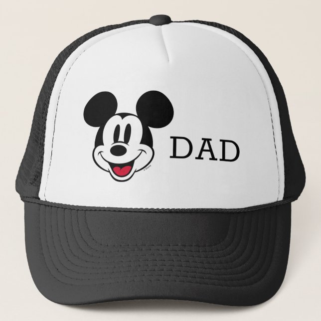 Simple Disney Mickey Mouse Mom Trucker Hat (Front)