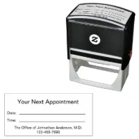 Simple Doctor's Office Your Next Appointment Self-inking Stamp