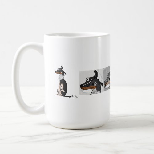 Simple Dog Morphing Mug