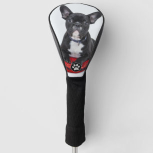Simple Dog Paw Print Photo Golf Head Cover
