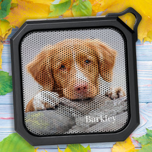 Simple Dog Photo Personalized Cute Pet Office Bluetooth Speaker
