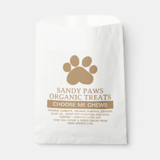 Simple Dog Treats Ingredients Your Logo Business Favor Bag