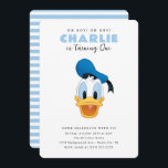 Simple Donald Duck Kids Birthday Invitation<br><div class="desc">Celebrate your little one's special day with this simple yet charming Donald Duck kids' birthday invitation. Featuring a playful illustration of Donald Duck in his classic pose, this design combines timeless Disney charm with a fun, vibrant style. Customizable with your event details, this invitation is perfect for a Disney-themed birthday...</div>