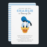 Simple Donald Duck Kids Birthday Invitation<br><div class="desc">Celebrate your little one's special day with this simple yet charming Donald Duck kids' birthday invitation. Featuring a playful illustration of Donald Duck in his classic pose, this design combines timeless Disney charm with a fun, vibrant style. Customizable with your event details, this invitation is perfect for a Disney-themed birthday...</div>