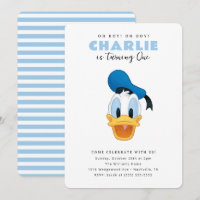 Simple Donald Duck Kids Birthday