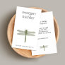 Simple Dragonfly Nature Professional Photographer Business Card
