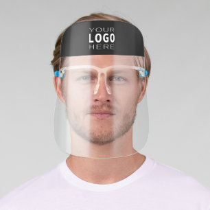 Simple Easy Logo Replacement Face Shield