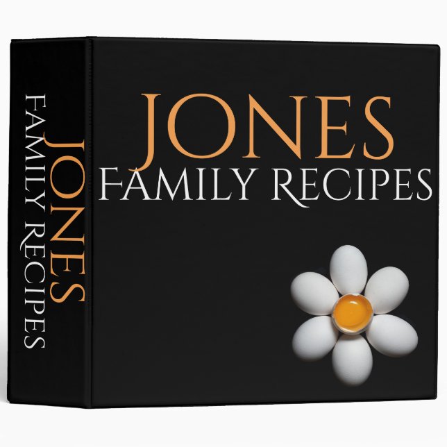 Simple Eggs Recipe Binder (Front/Spine)