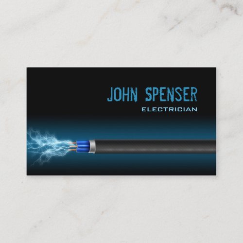 Electrician business card