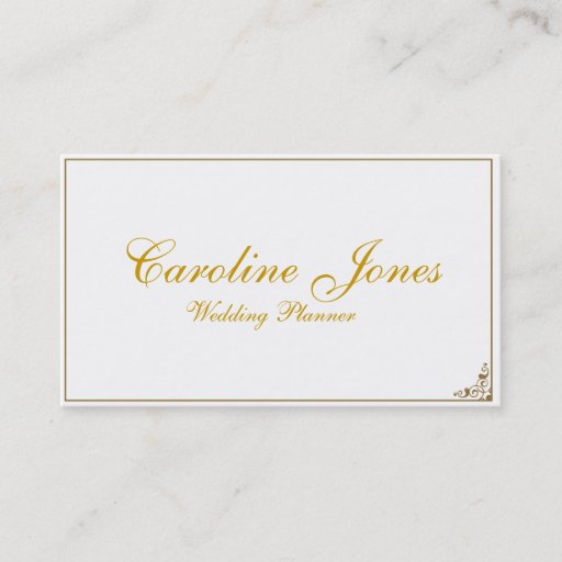 Customizable Simple Elegance Business Card Template