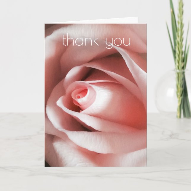 Simple Elegance Thank You Card (Front)