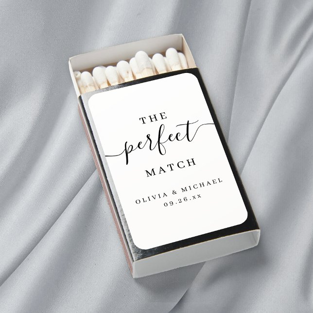 Simple elegance the perfect match wedding favors (Simple elegance the perfect match wedding favors)